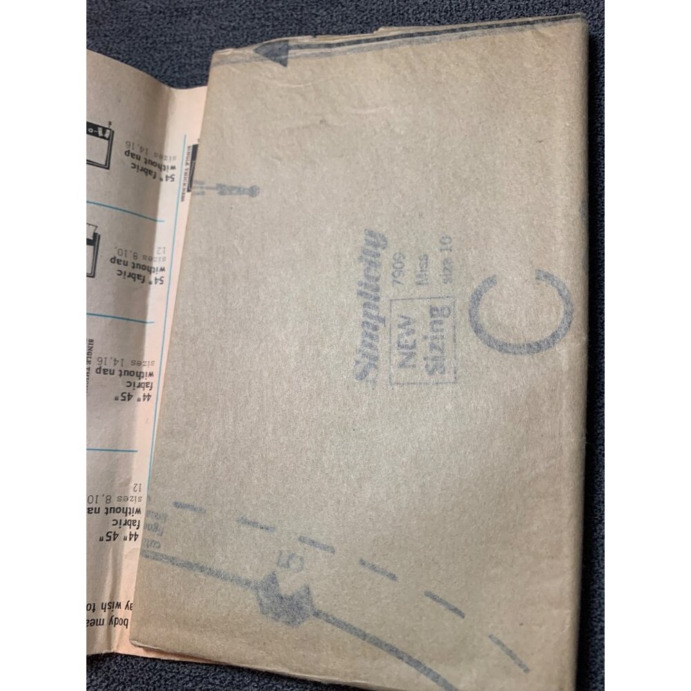 Simplicity 7909 Vintage Sewing Pattern Pantsuit &… - image 3